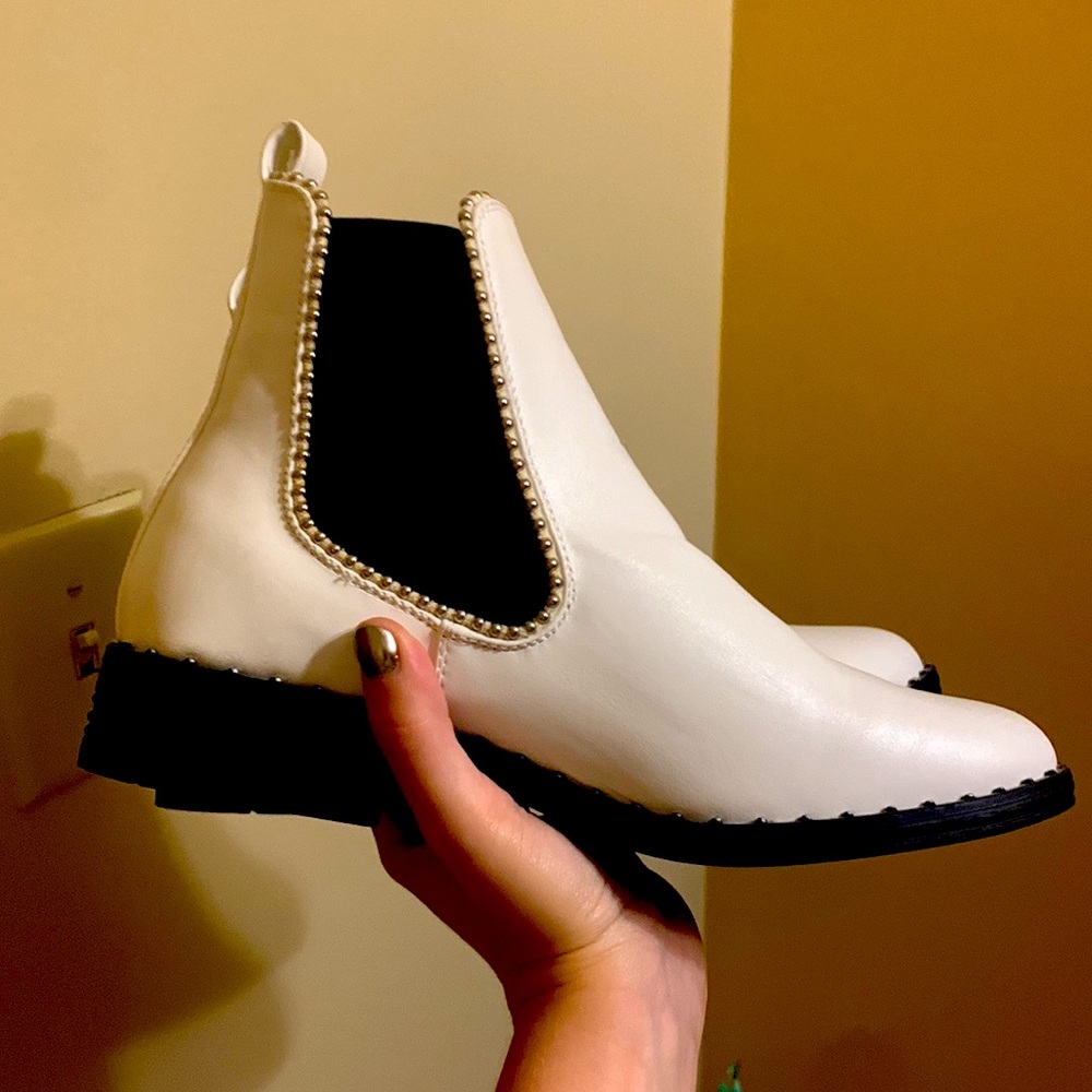 Mock Sam Edelman Studded Ankle Boots